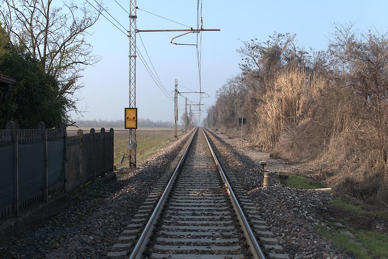 Una ferrovia.