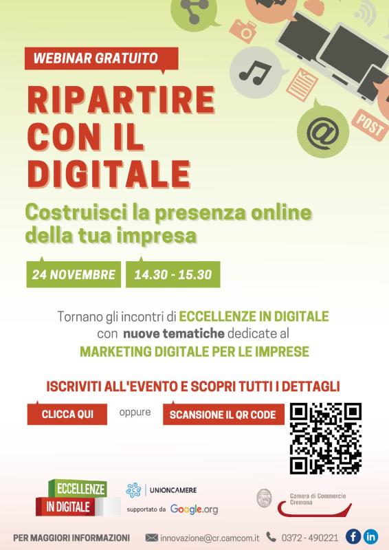 Locandina con le informazioni riportatate anche nel testo