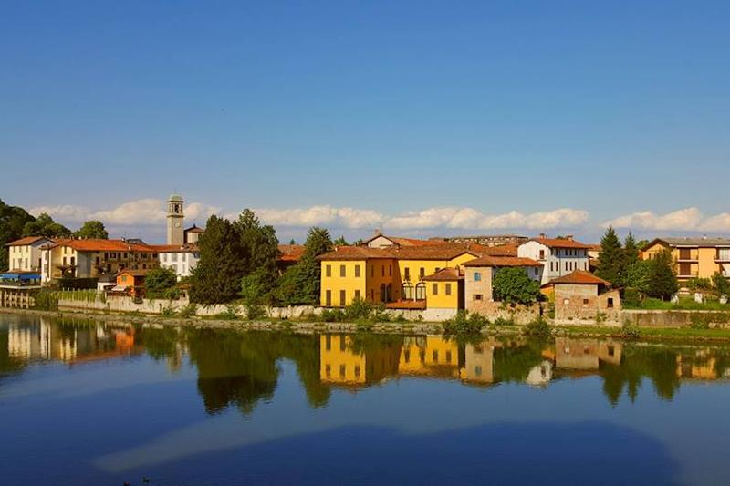 Scorcio dal fiume Adda